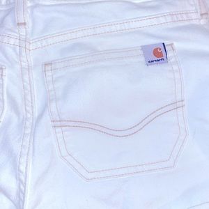 Carhartt Women’s white shorts size 2